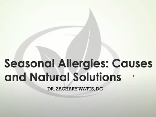 Holistic health care allergy presentation